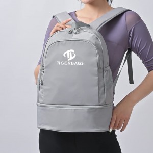 Unisex Backpack Gym Bag ජල ආරක්ෂිත සංචාරක බෑගය