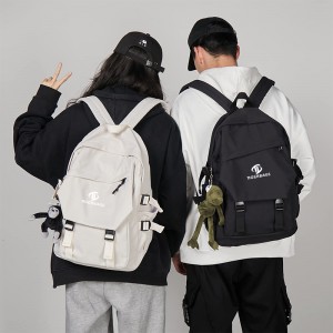 Plecaki szkolne Wodoodporne czarne plecaki Plecaki do szkoły średniej Chłopcy Dziewczęta Lekkie plecaki podróżne
