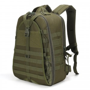 Wojskowy zielony plecak z tkaniny Oxford Plecak taktyczny praktyczny wodoodporny