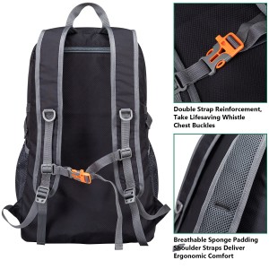 Universal Lightweight Packable Hiking Backpack Travel Backpack