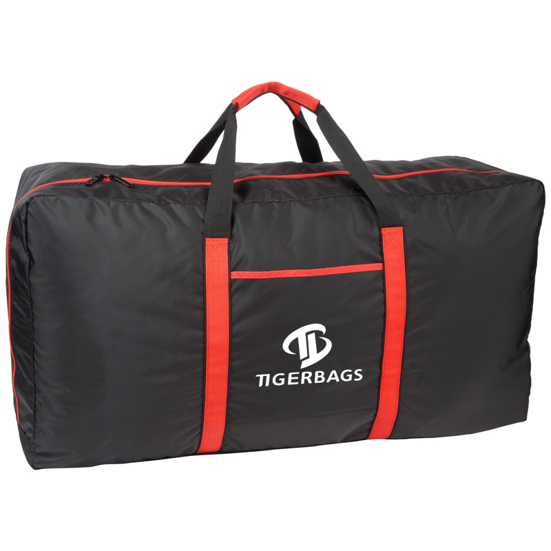 ခရီးသွားအိတ် Unisex Canvas Duffel Bag, Going Out Bag/Storage Bag, အနက်ရောင်