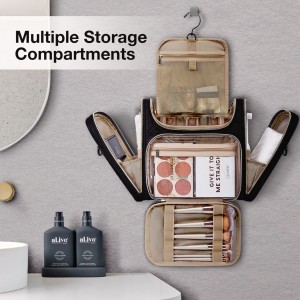 Vízálló kozmetikai táska Nagy kapacitású utazó kozmetikai táska