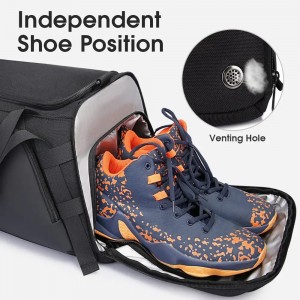 کوله پشتی جیبی ورزشی جیبی با کیف ورزشی مردانه با محفظه کفش