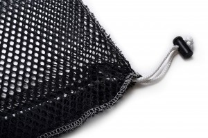Mesh Bag Sports Ball Bag Bag သက်တောင့်သက်သာ သယ်ယူပို့ ဆောင်နိုင်သောအိတ် ကြီးမားသော စွမ်းရည်