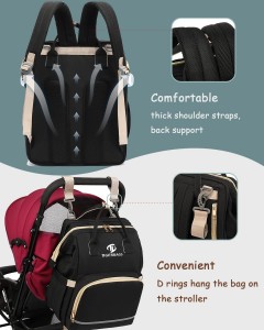Travel baby diaper bag backpack bag-ong natawo nga mga kinahanglanon