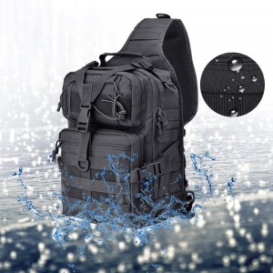 Ayarlanabilir omuz askısı taktik sırt çantası su geçirmez yüksek yoğunluklu malzeme