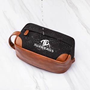 Çanta e grimit e udhëtimit me kapacitet të madh Çanta kozmetike e papërshkueshme nga uji, portative