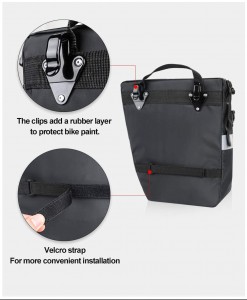 Torba za kolo Komplet visečih torb za kolo, primeren za prtljažnik kolesa