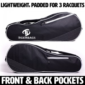 Портативная профессиональная сумка для ракеток для начинающих с мягкой защитной ракеткой