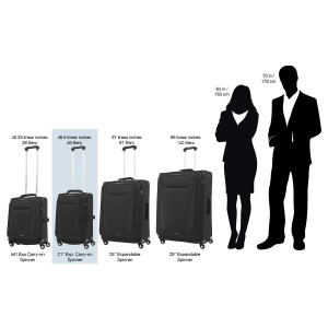 拡張可能なキャスター付きスーツケースは男性にも女性にも耐久性があります