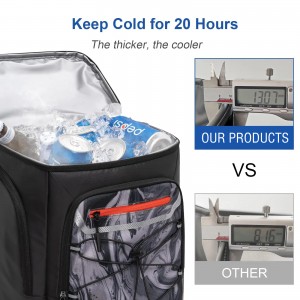Сумка-холодильник рюкзака з ізоляцією, що захищає від протікання, можна налаштувати