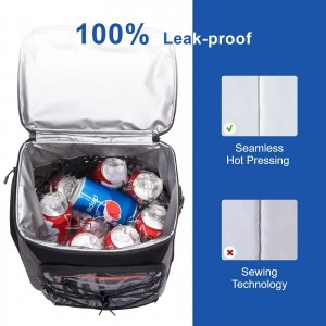Cooler рюкзак изоляциясы Leak Proof Cooler сумкасын өзгөчөлөштүрүү мүмкүн
