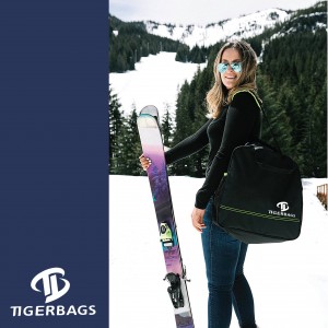 Комбиниран комплект ски чанта с голям капацитет, която може да се персонализира, чанта за ски обувки