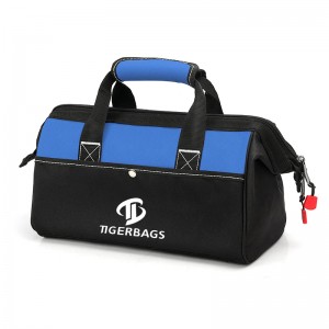 Maaaring i-customize ang black polyester combination kit na multi-pocket bag