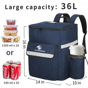 Lorem Prandium Delivery Backpack Mesh Pera Leakproof IMPERVIUS Delivery Bag
