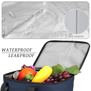 Customizable Travel Camping Collapsible Leak-Proof Cooler Bag