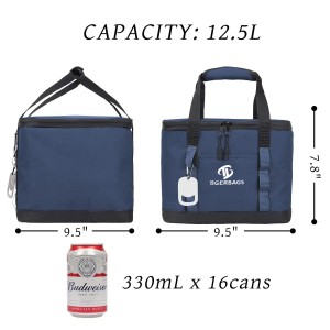 Customizable Travel Camping Collapsible Leak-Proof Cooler Bag