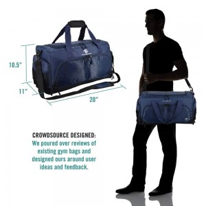 کیف چمدان بادوام کیف ورزشی سفارشی ضد آب کیف بدنسازی
