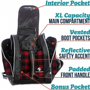 Skistøvletasker – Ski- og snowboard-rejsetasker