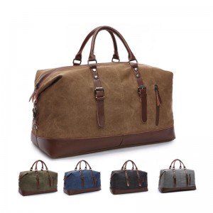 Ravel Custom Heavy Classic Luggage Unisex Luxury Duffle Bag untuk Lelaki Kanvas Duffle Bag