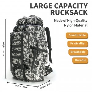 Outdoor tactics backpack rucksack outdoor famba musasa hombe inokwana mvura
