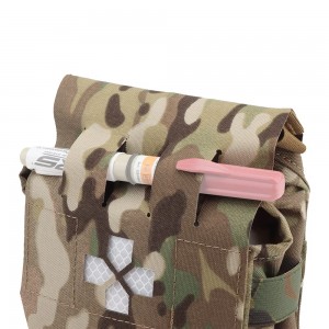 Tactical First Aid Kit Bag Hiking salvos ornamentum Celeri instruere Primum auxilium ornamentum