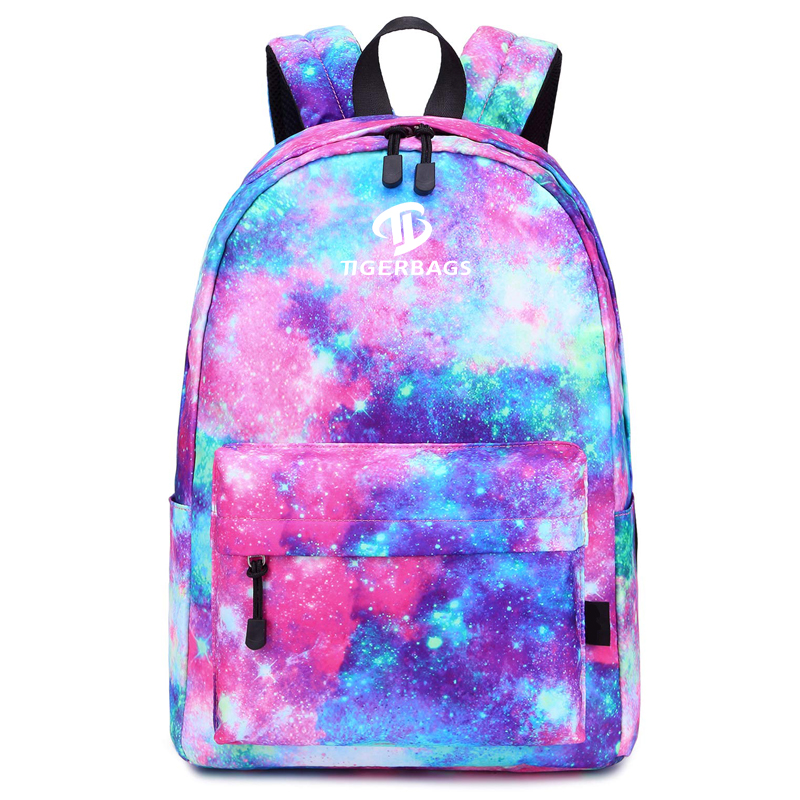 Galaxy A Лека водоустойчива сладка ученическа чанта Travel Student Backpack