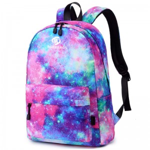 Galaxy A Lekki, wodoodporny, uroczy tornister Podróżny plecak studencki
