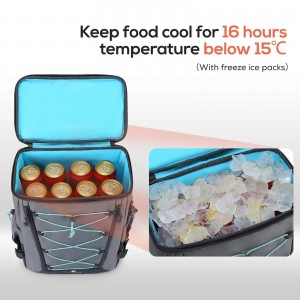 Camping picnic travel cooler bag කාන්දු නොවන පරිවරණය අභිරුචිකරණය කළ හැක