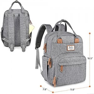 Diaper bag backpack multifunctional travel backpack para sa mga buntis na kababaihan at mga sanggol