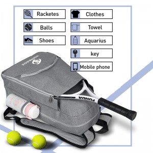 Tennisväska Tennisryggsäck Tennisväska för män och kvinnor med multifunktionssportväska