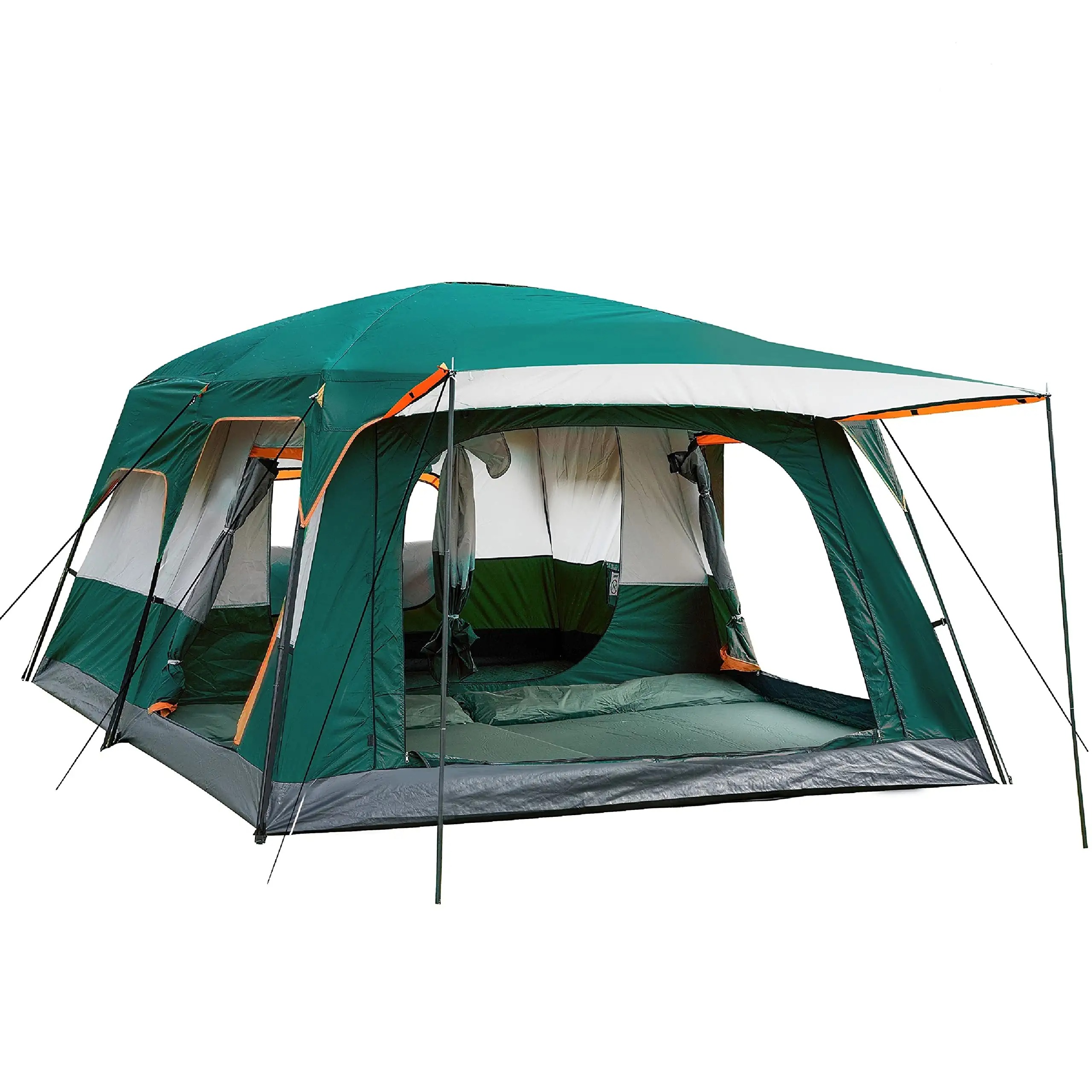 Vanjski šator obiteljske kabine za kampiranje može se prilagoditi