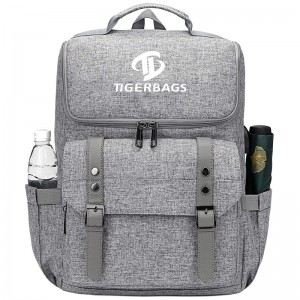 Ретро-рюкзак для путешествий, рюкзак для ноутбука, usb-порт для зарядки, настройка