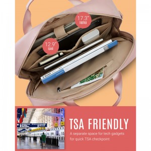Laptop Bag, Senior Women's briefcase, malaking laptop bag, Office Travel Business