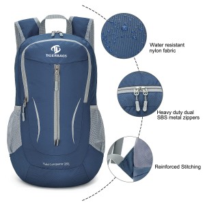 Hiking Bag Foldable PERFUSORIUS IMPERVIUS Backpack