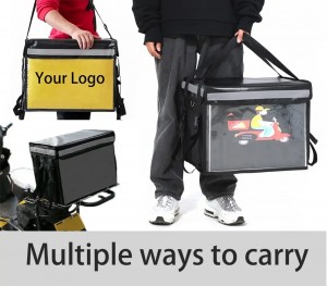 配達バッグをアップグレードするためにカスタマイズ可能 配達バッグ ホットおよびコールド配達バッグ
