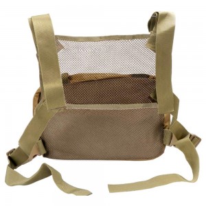 Universal hands-free chest kit vest bag seat belt front bag