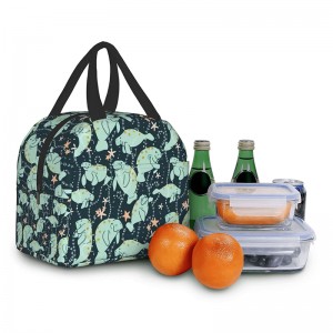 Торба за ручек Патничка торба за пикник за повеќекратна употреба, пренослива изолирана торба