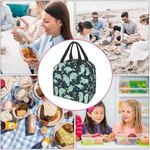 Ebédtáska Uniszex újrafelhasználható hordozható szigetelt táska Piknik utazótáska