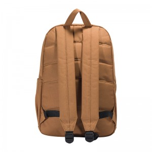 Brązowy plecak podróżny z poliestru, torba podróżna na laptopa, dostosowana do indywidualnych potrzeb