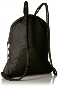 Černá voděodolná odolná taška se stahovací šňůrkou sportovní velkokapacitní taška
