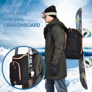 600D nylonová taška na lyže vodotesná odolná taška na lyžiarske vybavenie je možné prispôsobiť