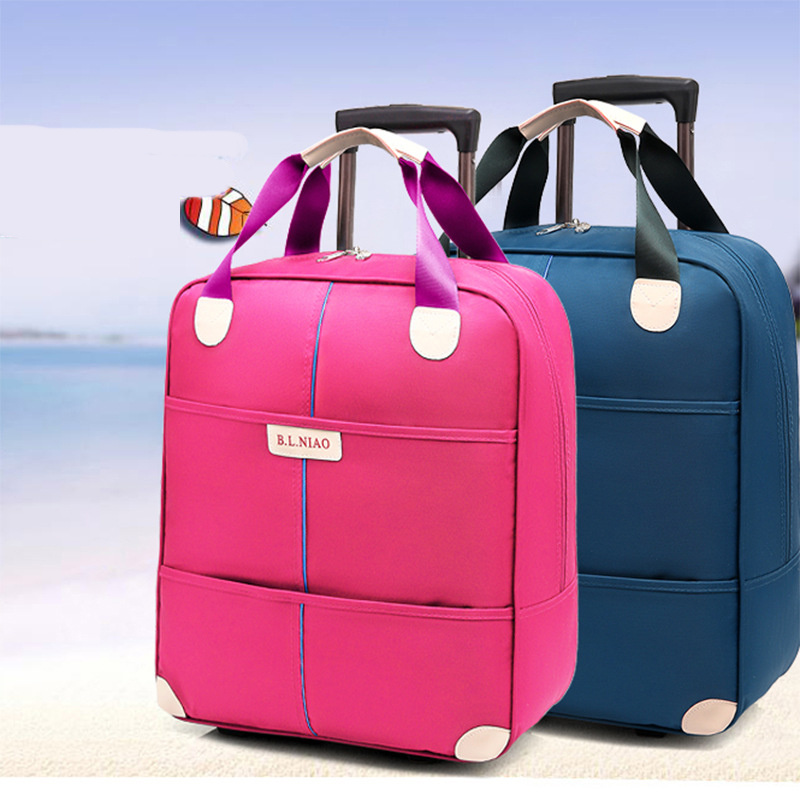 Нов лесен за носене лек багаж за количка за промоционални чанти за пътуване