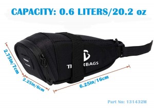 Oanpasbere Ultralight Fiets Saddle Bag Fiets Seat Bag Fiets Wedge Bag
