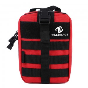 First Aid Bag, Rip EMT Bag Tactical Medical Molle Bag para sa Hiking Camping Hiking Hunting