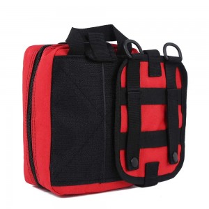 First Aid Bag, Rip EMT Tas Taktis Medical Molle Bag kanggo Hiking Camping Hiking Hunting