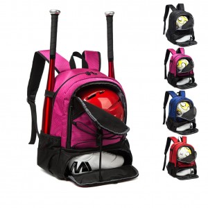 Sports Fitness Ball Bag Backpack na may Ball Compartment Backpack