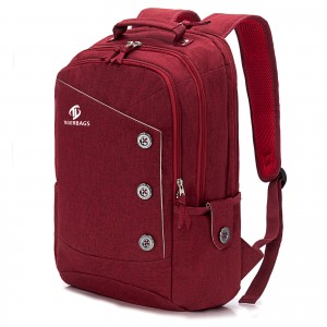 mochila para ordenador mochila impermeable para viaxes universitarias