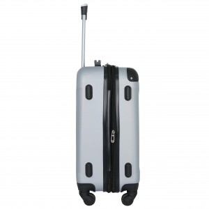 Valise rotative extensible Argent plusieurs couleurs pour bagage à main