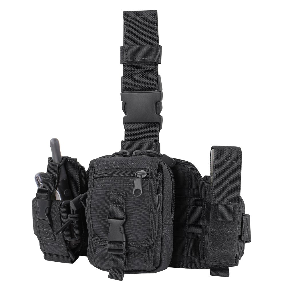 A praktikus és tartós Tactical Drop Leg Pouch Bag táska kivehető